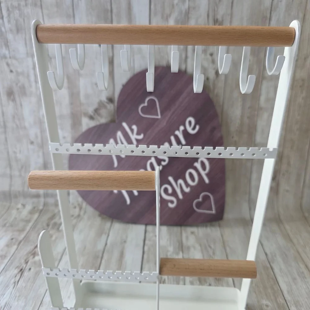 White Jewelry Organizer